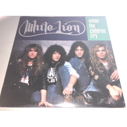 White Lion When The Children Cry Vinyl 7" USED