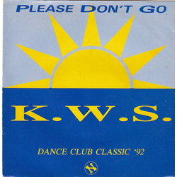 K.W.S. Please Don't Go Vinyl 7" USED