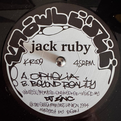Jack Ruby Ophelia / Beyond Reality Vinyl 12" USED