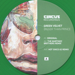 Green Velvet Bigger Than Prince Vinyl 12" USED