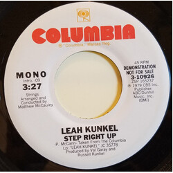 Leah Kunkel Step Right Up USED VINYL 7INCH 45 RPM PROMO STEREO MONO