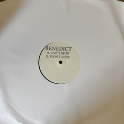 Benedict Can't Stop / Won't Stop Vinyl 12" USED