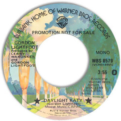 Gordon Lightfoot Daylight Katy / Hangdog Hotel Room USED VINYL 7INCH 45 RPM SINGLE PROMO MONO
