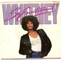 Whitney Houston So Emotional USED VINYL 7INCH 45 RPM SINGLE STEREO