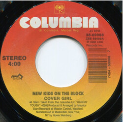 New Kids On The Block Cover Girl VINYL 7" USED