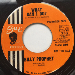 Billy Prophet What Can I Do (Unofficial) Vinyl 7" USED
