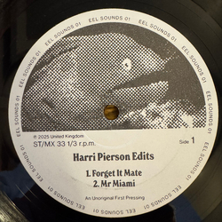 Harri Pierson Eel Sounds 001 Vinyl 12" USED