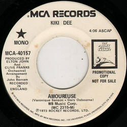 Kiki Dee Amoureuse USED VINYL 7INCH 45 RPM PROMO MONO STEREO