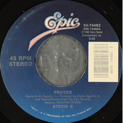 Stevie B Prayer VINYL 7" USED