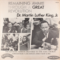 Dr. Martin Luther King, Jr. Remaining Awake Through A Great Revolution Vinyl LP USED