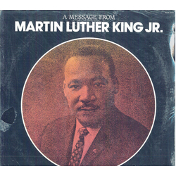 Dr. Martin Luther King, Jr. A Message From Martin Luther King Jr. Vinyl LP USED