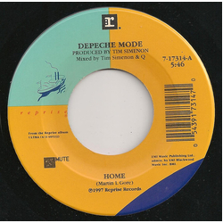 Depeche Mode Home / Useless Vinyl 7" USED