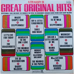 Various A Treasury Of Great Original Hits Vinyl LP USED