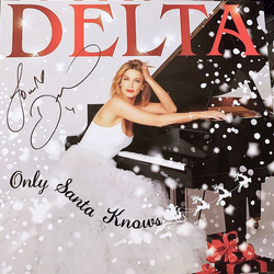 Delta Goodrem Only Santa Knows Vinyl LP USED