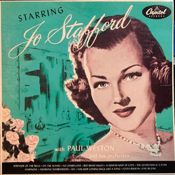 Jo Stafford / Paul Weston And His Orchestra Starring Jo Stafford Vinyl LP USED