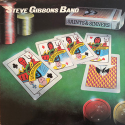 Steve Gibbons Band Saints & Sinners Vinyl LP USED