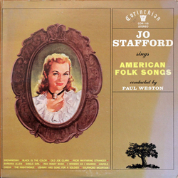 Jo Stafford / Paul Weston (2) / Paul Weston And His Orchestra Jo Stafford Sings American Folk Songs Vinyl LP USED