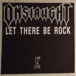 Onslaught (2) Let There Be Rock Vinyl 12" USED