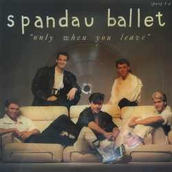Spandau Ballet Only When You Leave Vinyl 7" USED