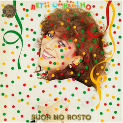 Beth Carvalho Suor No Rosto Vinyl LP USED