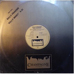 Billy Frazier & Friends Billy Who? Vinyl 12" USED