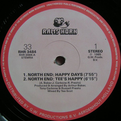 North End / Young & Company Happy Days / I Like What You're Doing To Me Vinyl 12" USED