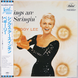 Peggy Lee Things Are Swingin' Vinyl LP USED