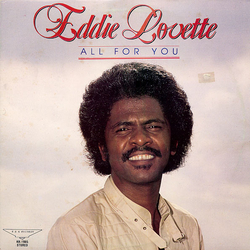 Eddie Lovette All For You Vinyl LP USED