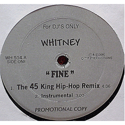 Whitney Houston Fine Vinyl 12" USED