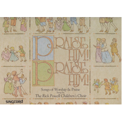 The Rick Powell Children's Choir Praise Him! Praise Him! Vinyl LP USED