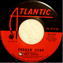 Percy Sledge Sudden Stop Vinyl 7" USED