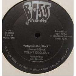 Count Coolout Rhythm Rap Rock Vinyl 12" USED