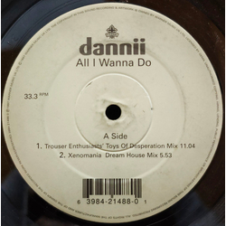 Dannii Minogue All I Wanna Do Vinyl 12" USED