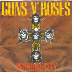 Guns N' Roses Paradise City Vinyl 7" USED