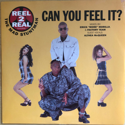 Reel 2 Real / The Mad Stuntman Can You Feel It? Vinyl 7" USED