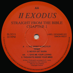 II Exodus Straight From The Bible Chapter 1 Vinyl 12" USED