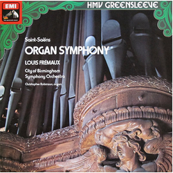 Camille Saint-Saëns / Louis Frémaux / City Of Birmingham Symphony Orchestra / Christopher Robinson Organ Symphony Vinyl LP USED