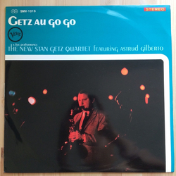 The New Stan Getz Quartet / Astrud Gilberto Getz Au Go Go Vinyl LP USED