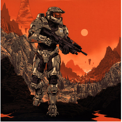 Gareth Coker / Joel Corelitz / Curtis Schweitzer Halo Infinite (Original Video Game Soundtrack) Vinyl 2 LP USED