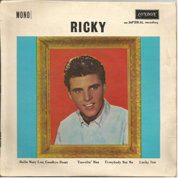 Ricky Nelson (2) Ricky Vinyl 7" USED