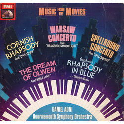 Bournemouth Symphony Orchestra / Kenneth Alwyn / Daniel Adni Music From The Movies Vinyl LP USED