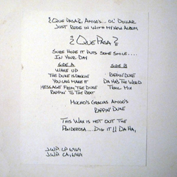 Rappin' Duke ¿Qué Pasa? Vinyl LP USED