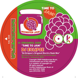 DJ Eclipse Time To Jam Vinyl 12" USED