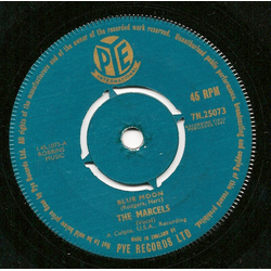 The Marcels Blue Moon Vinyl 7" USED