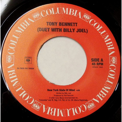 Tony Bennett / Billy Joel New York State Of Mind Vinyl 7" USED