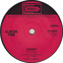 Clinton Ford Dandy Vinyl 7" USED