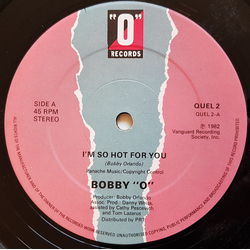 Bobby Orlando I'm So Hot For You Vinyl 12" USED