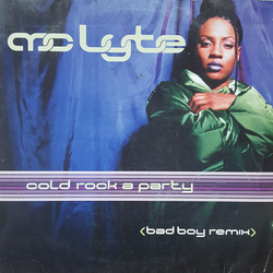 MC Lyte Cold Rock A Party (Bad Boy Remix) Vinyl 12" USED