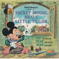Robie Lester Story Of Mickey Mouse, Brave Little Tailor Vinyl LP USED