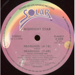 Midnight Star Headlines VINYL 12" USED